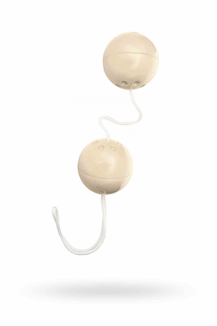 Вагинальные шарики Dream Toys ABS пластик белый 35 см