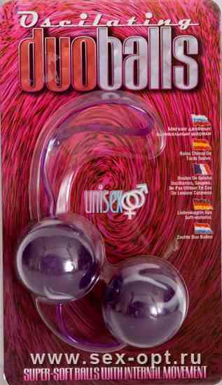 Вагинальные шарики Dream Toys супермягкие фиолетовые ?35 см