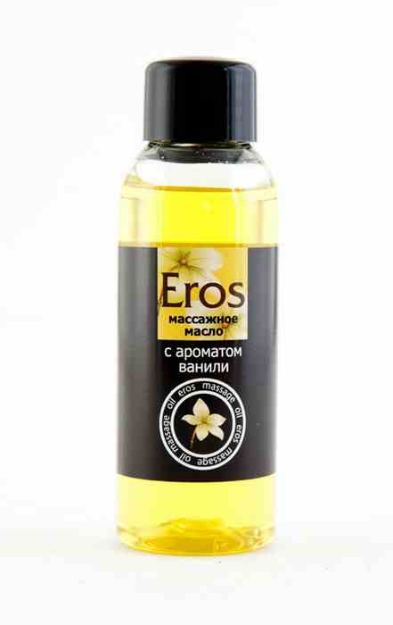 Масло массажное EROS c ароматом ванили, 50 мл. 
