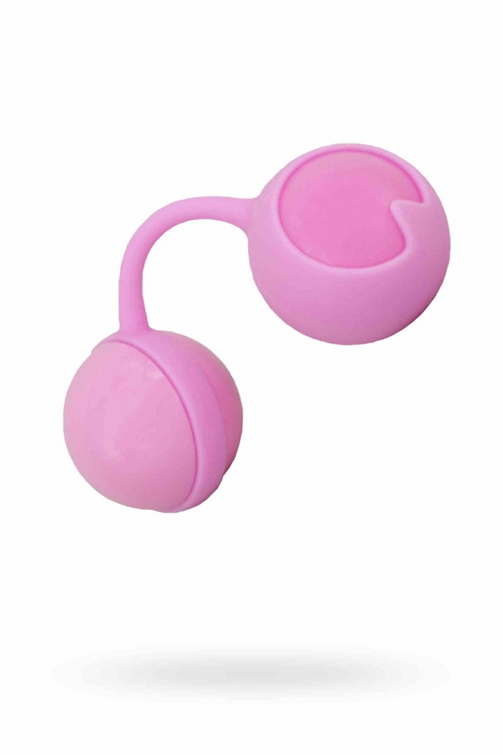 Вагинальные шарики Seven Creations с вибрацией Силикон  и  ABS пластик розовые