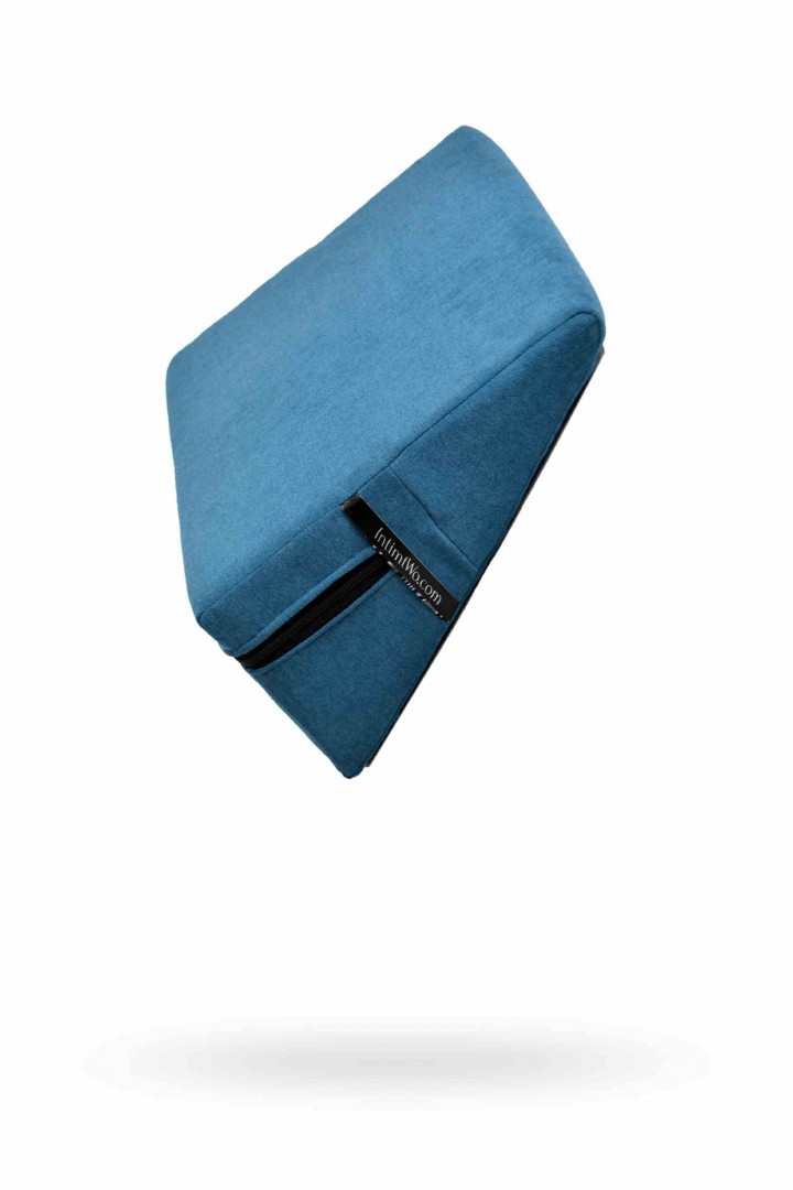 Подушка для секса IntimtWo синяя