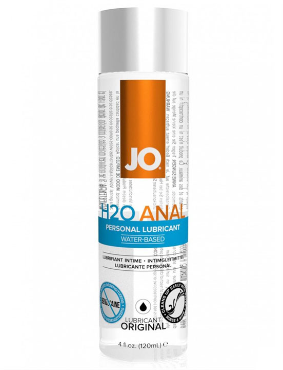 JO Anal H2O, лубрикант анальный на водной основе, 120 мл