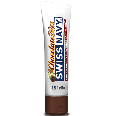 СЪЕДОБНЫЙ  ЛУБРИКАНТ Swiss Navy Chocolate Bliss, 10 мл