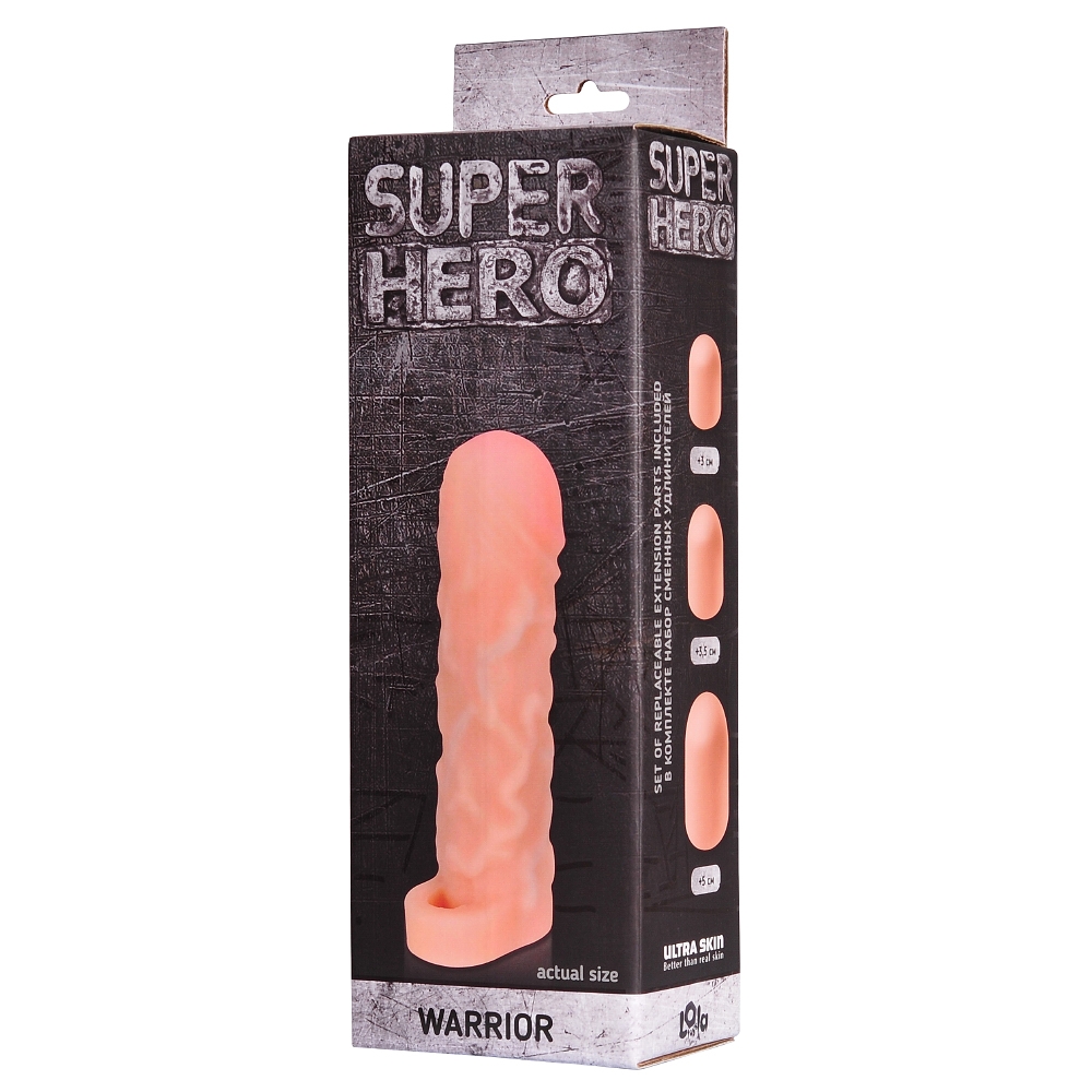 Фаллоудлинитель SUPER HERO Warrior, длина 15,5 см
