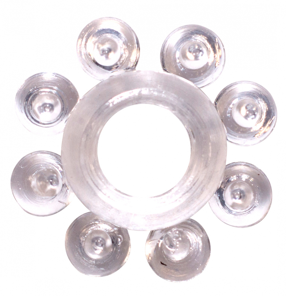 Эрекционное кольцо Rings Bubbles white