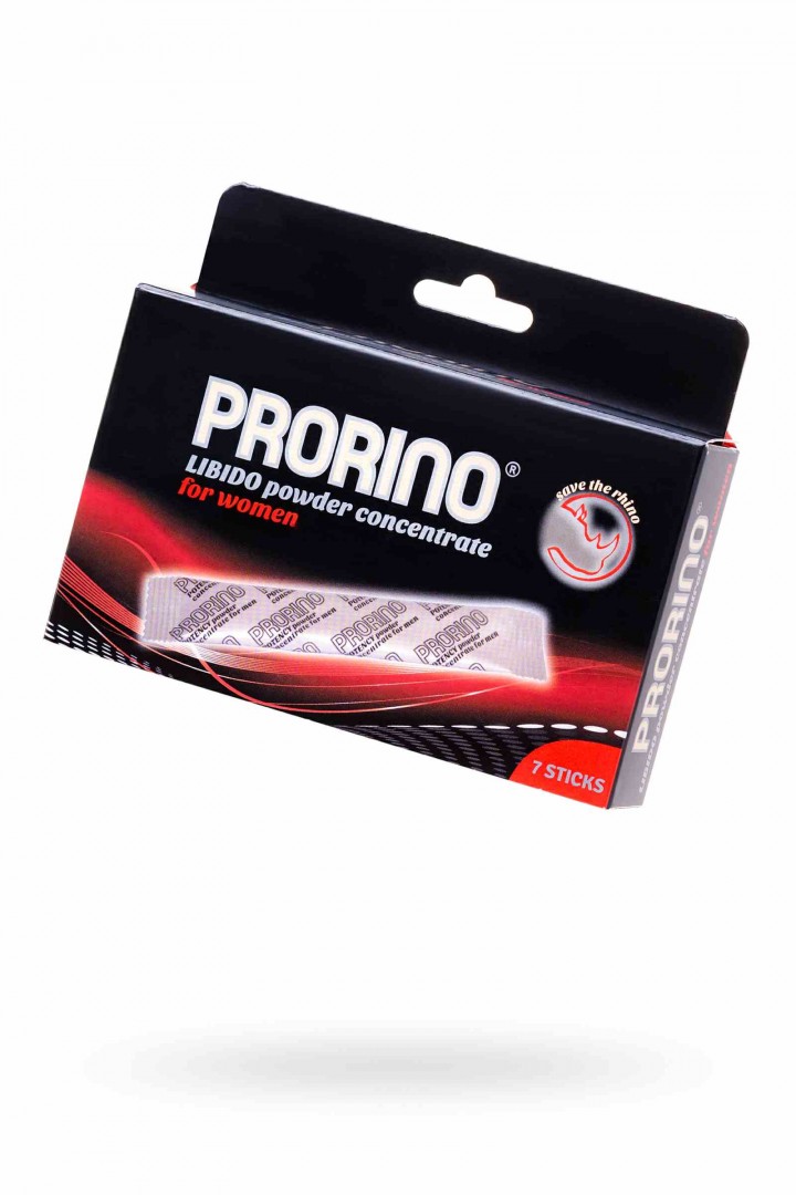 Концентрат ERO PRORINO black  line Libido для женщин, саше-пакеты 7 штук. Производитель HOT